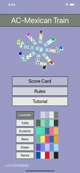 Game screenshot AC - Mexican Train Scorecard mod apk