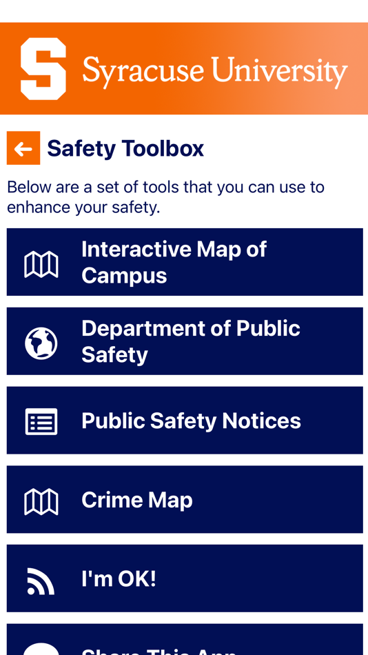 #7. Orange Safe (iOS) 게시자: Syracuse University