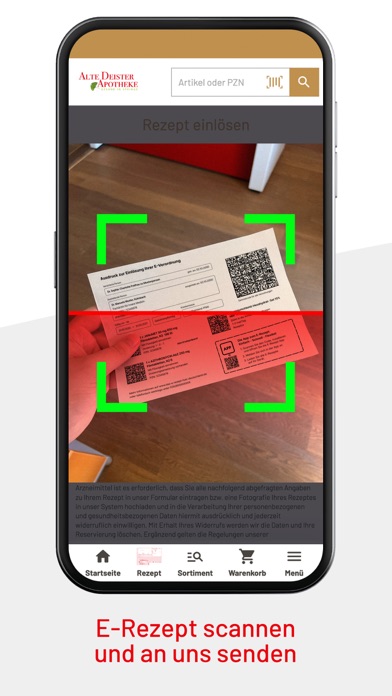 Alte Deister-Apotheke Screenshot