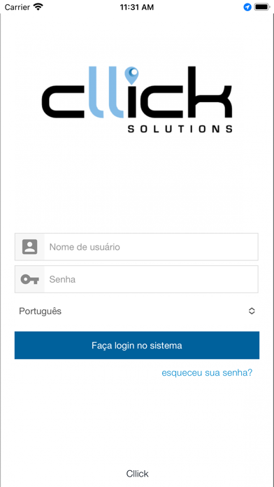 Cllick GPS Screenshot