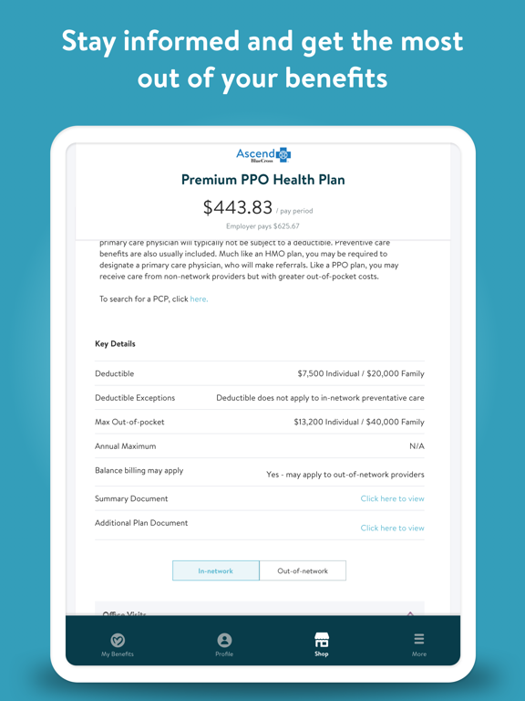 Maxwell Health Mobile iPad screenshot 4 - Health & Fitness app