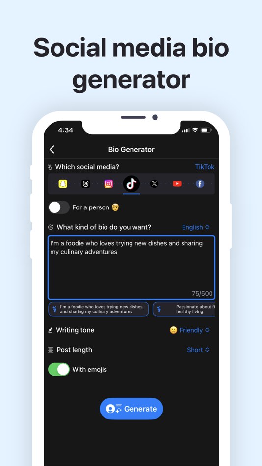 #8. Hashtag Smart: AI Like Booster (iOS) Tekijänä: Creative Mobile Software Inc