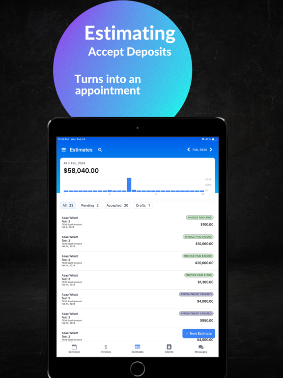 Business Genie App iPad screenshot 2 - Business app