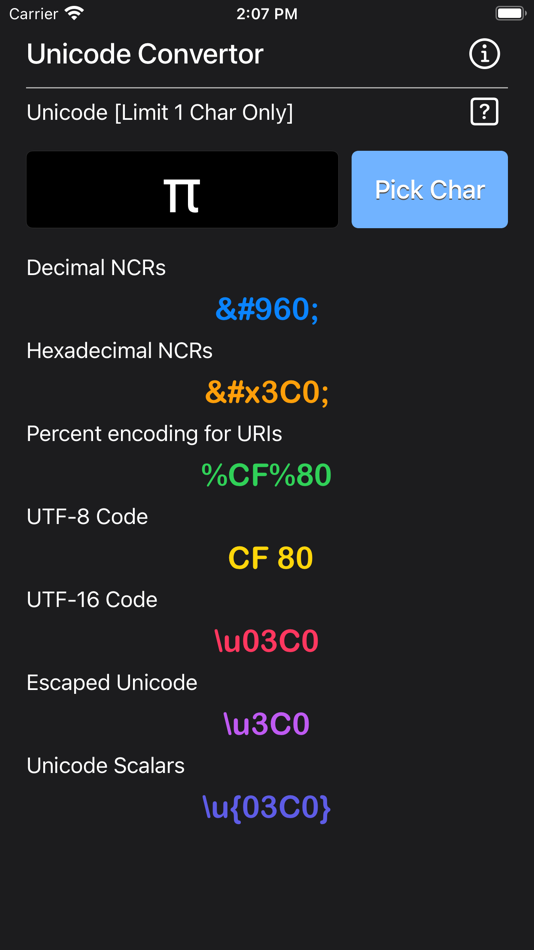 Unicode Converter Plus - 1.0 - (iOS)