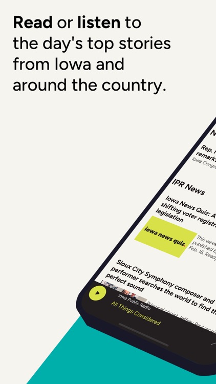 Iowa Public Radio App