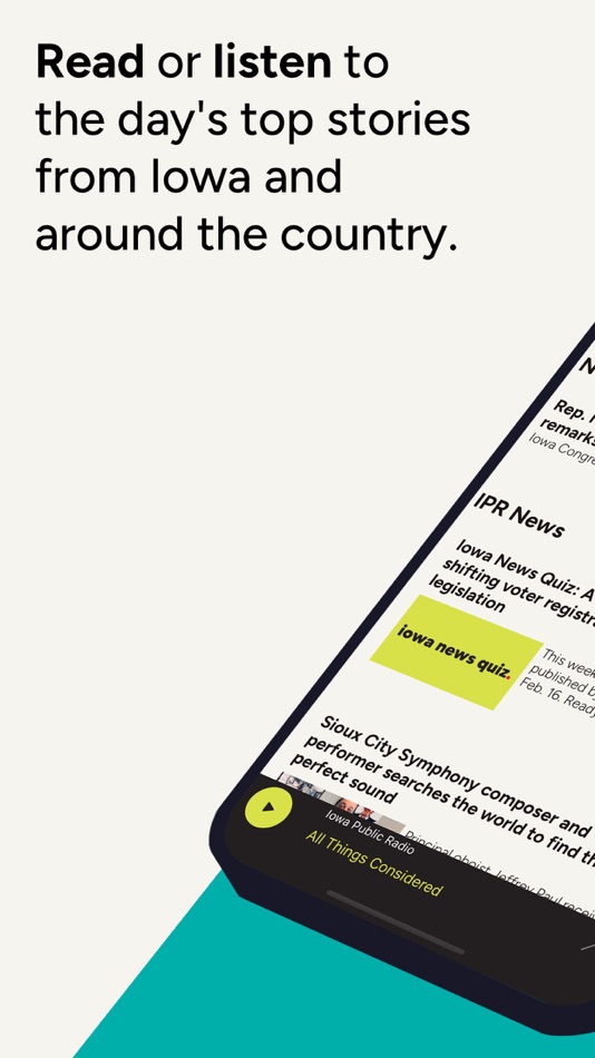 #1. Iowa Public Radio App (iOS) 由: IOWA PUBLIC RADIO, INC.