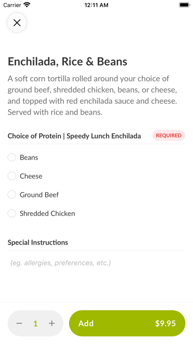 Patron Mexican Grill Screenshot