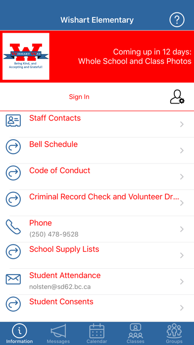 Wishart Elementary Screenshot 1 - AppWisp.com