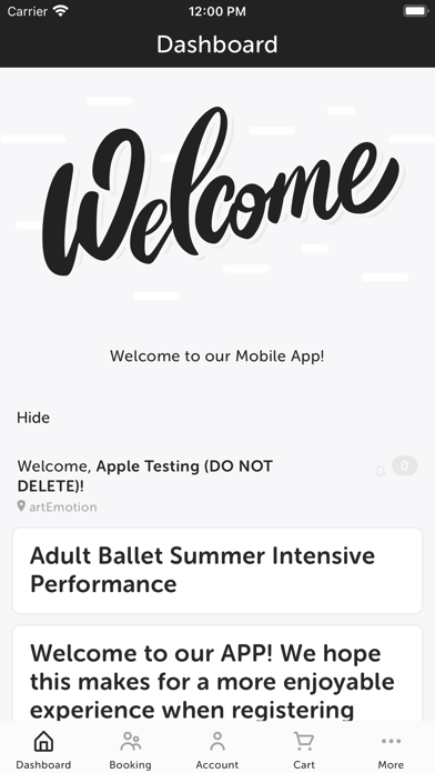 artÉmotion Ballet School Screenshot