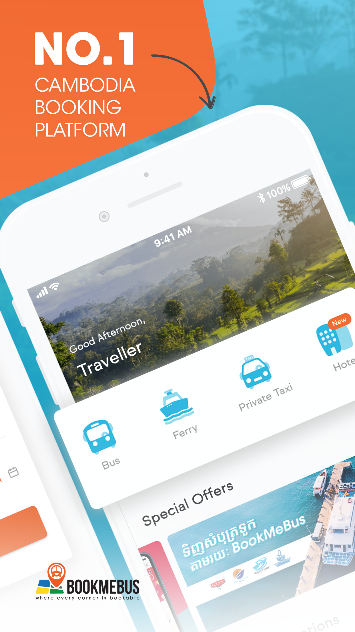 BookMeBus — Bus Ferry and Taxi