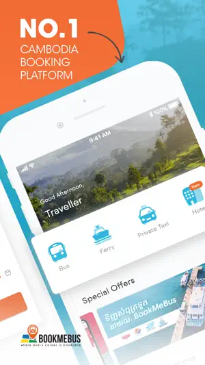 BookMeBus — Bus Ferry and Taxi screenshot 1