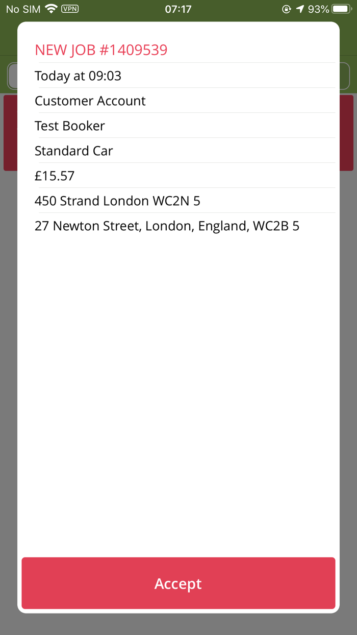 Go Green Taxis Driver