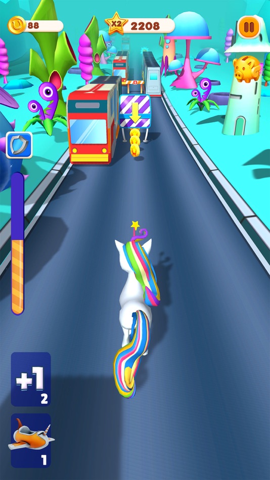 #4. Unicorn Run pvp Running Games (iOS) Podle: BigCode Games Pvt Ltd