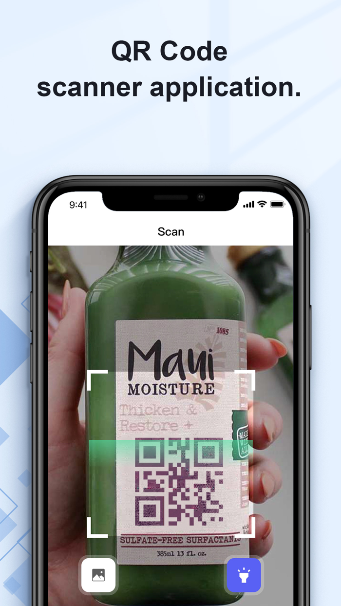 Qr code readerandQr code