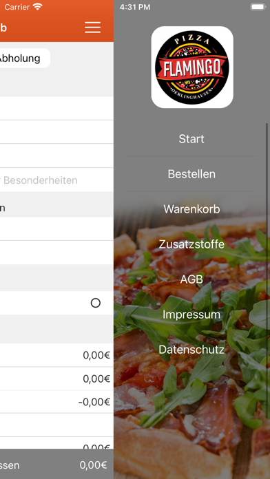 Pizza Flamingo Screenshot