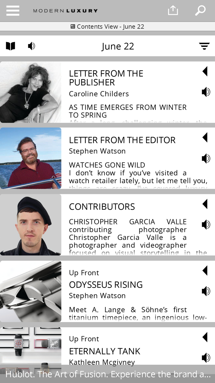 Watches International