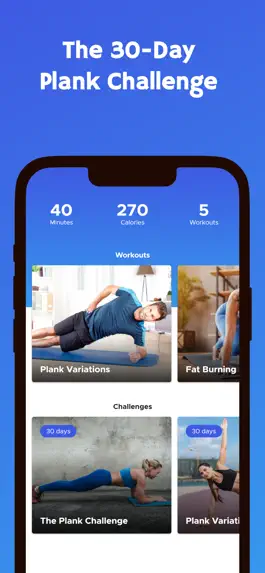 Game screenshot The 30 Day Plank Challenge apk