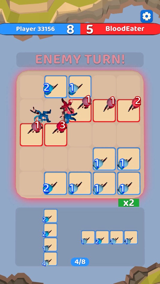 #4. Grid Army (iOS) By: Berat Oguz