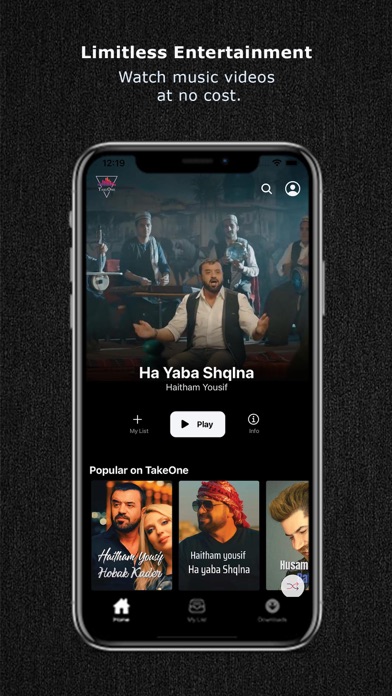 Take One - Music Videos Screenshot