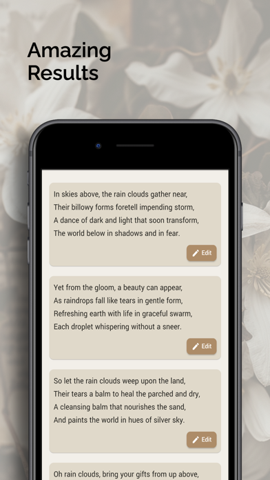 AI Poetry Writer Screenshot