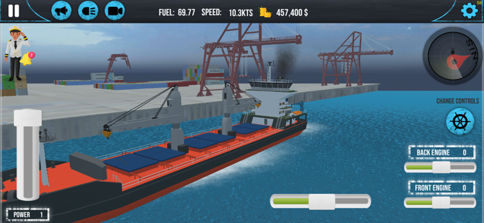 Ocean Cargo Ship Simulator