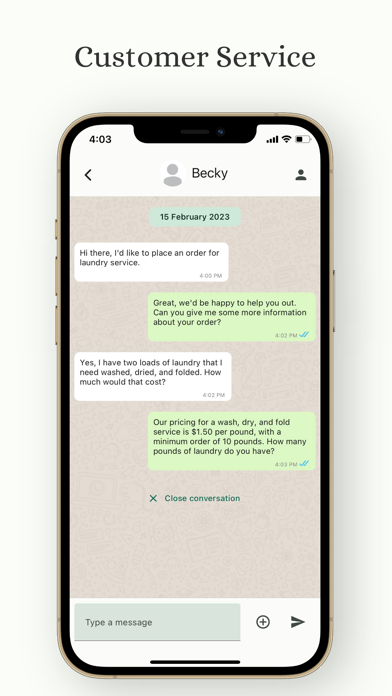 EasyBiz Cloud Screenshot
