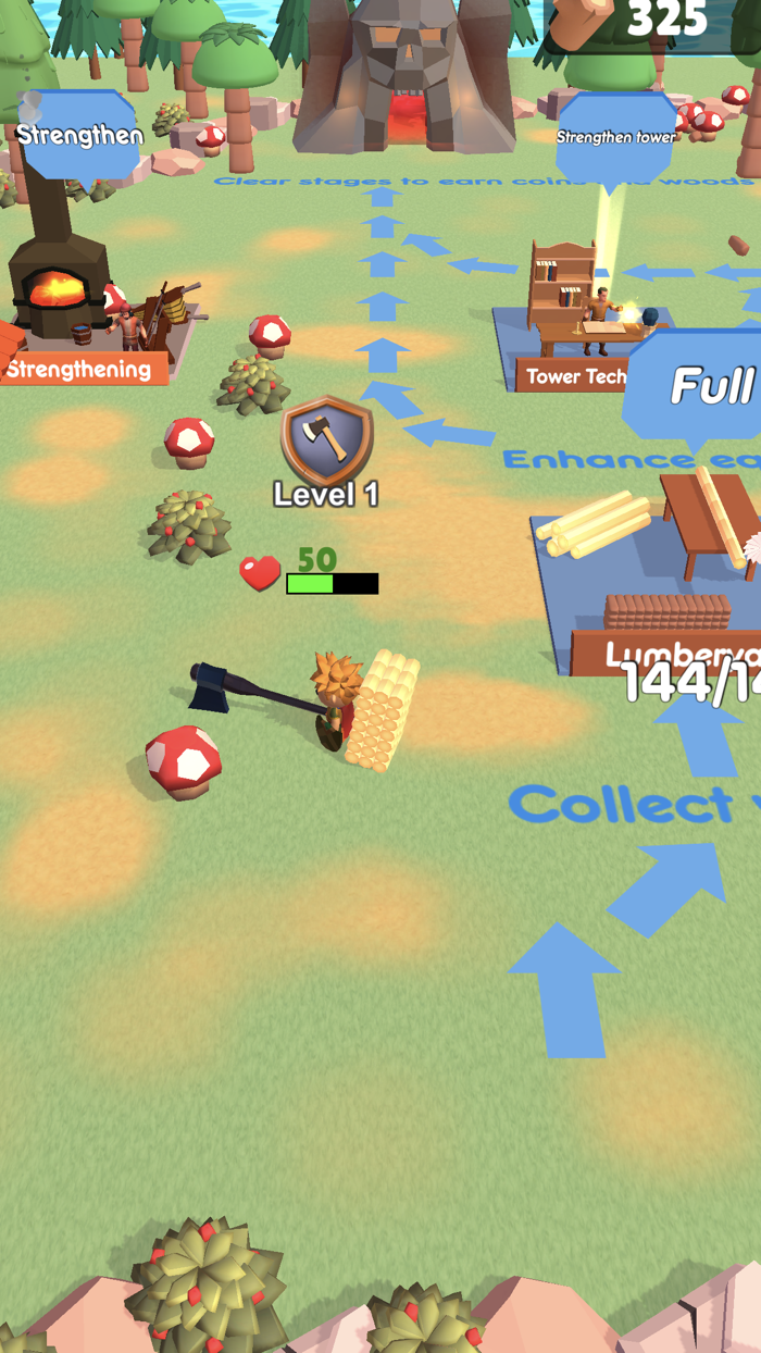 Lumber Warrior Defense War