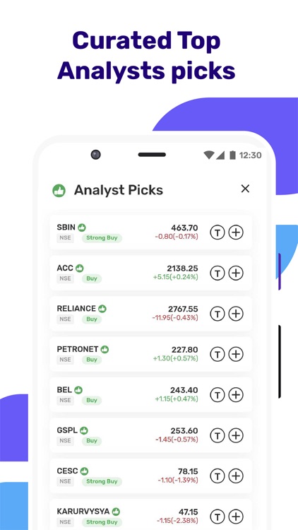 Finity: Stocks, Direct MF, ETF