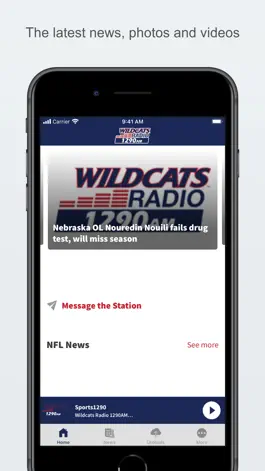 Game screenshot Wildcats Radio 1290AM mod apk