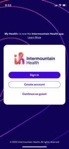 Intermountain Health UT/ID screenshot #1 for iPhone