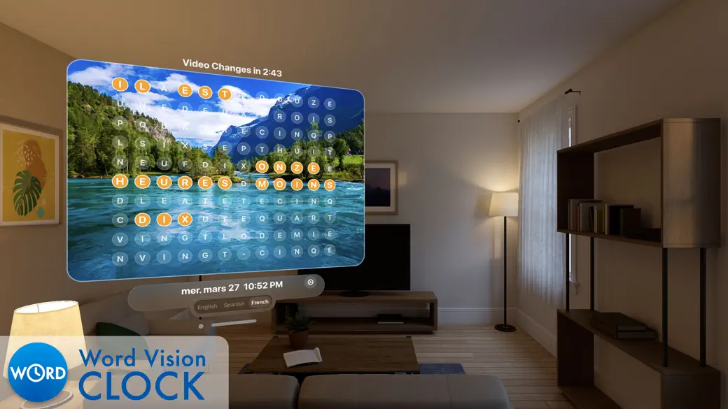 Word Vision Clock - Translated screenshot 5