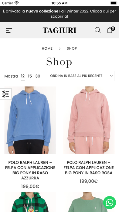 Tagiuri - Boutique Moda Screenshot