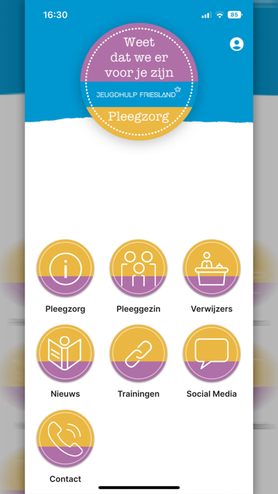 Jeugdhulp Friesland Pleegzorg Screenshot