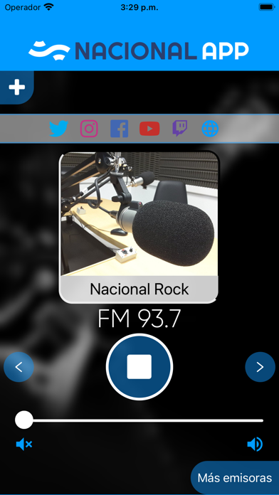 Radio Nacional App Screenshot