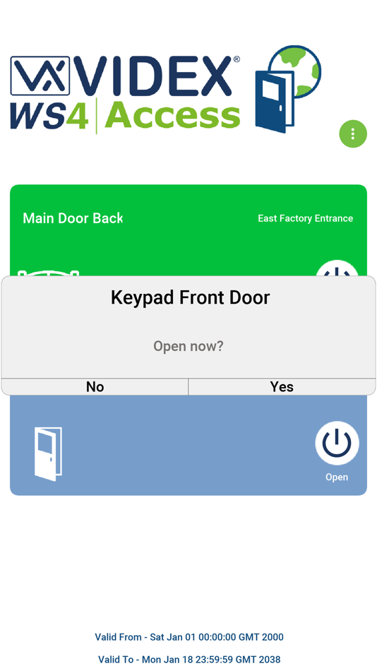 #7. WS4 Access (iOS) 由: Videx Security Limited