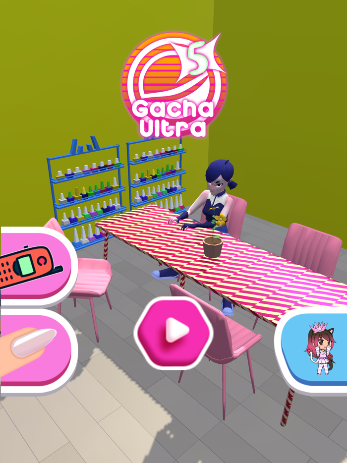 Gacha Ultra 5 Neon Outfits