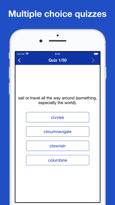 Vocabulary for IELTS, TOEFL Screenshot