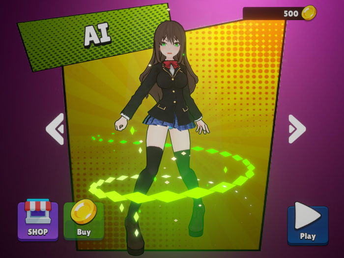 Survivor Anime Bullet Hell