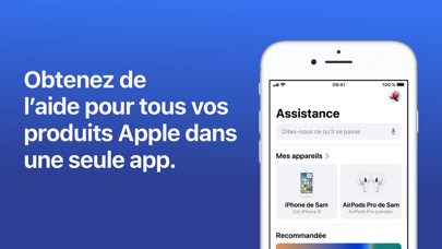 Screenshot #1 pour Assistance Apple