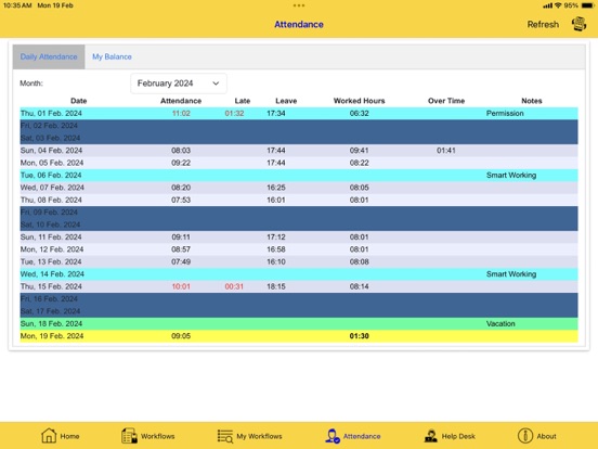 App screenshot