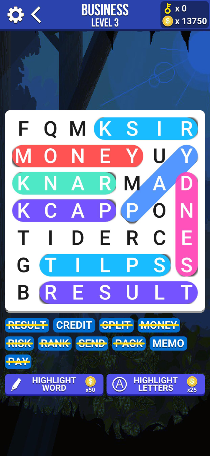 Word Search - Quest Puzzle