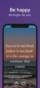 Quoty: motivation daily quotes screenshot #6 for iPhone