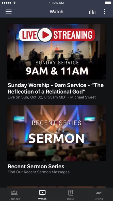 Columbus Evangelical Church Screenshot