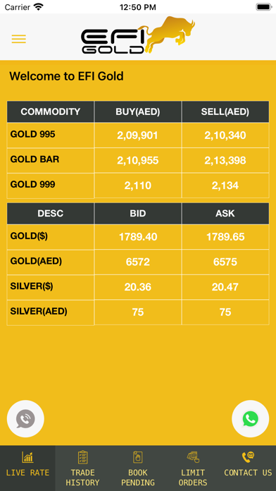 EFI Gold Screenshot