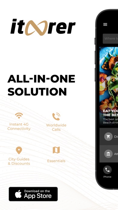 Itoorer eSIM Travel App Screenshot