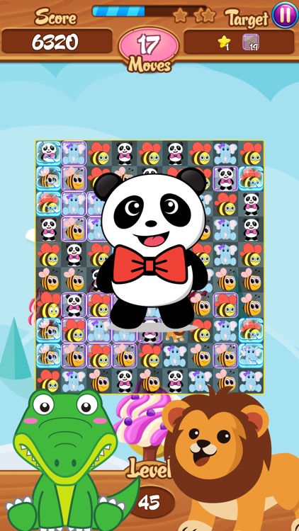 Bees Animal Friends Pop Match3 screenshot-3