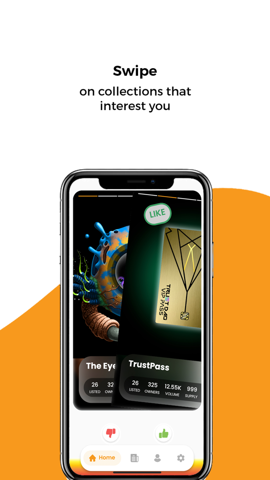 #4. Hive NFT : Discovery made easy (iOS) By: Hive NFT APP LLC