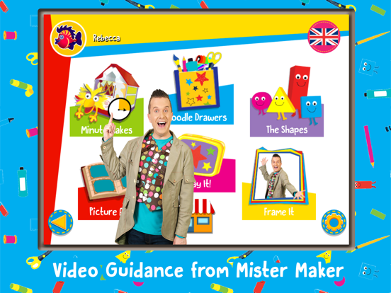 Mister Maker - Let's Make It! iPad app afbeelding 2