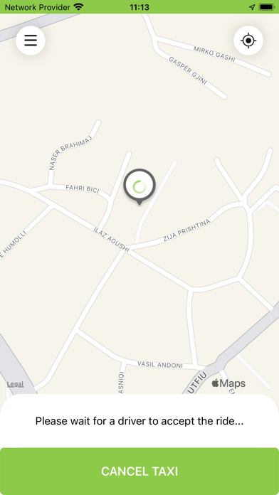 Online Taxi Prishtina Screenshot