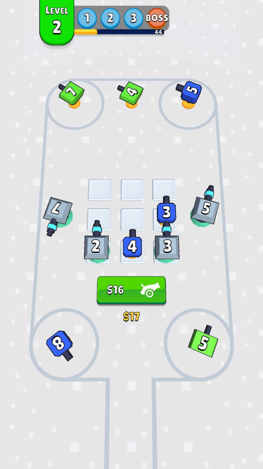#3. Merge Battle 3D! (iOS) 由: Serenico Labs